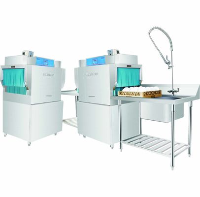China Deurtype Afwasmachine 10KW/28KW 1600H 900W 750D, de Afwasmachine van de Restaurantrang  leverancier