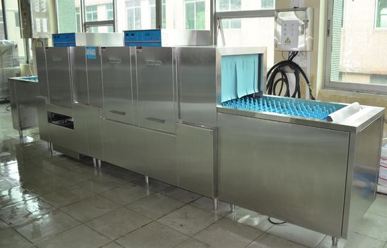 China ISO-Automaat van de Roestvrij staal de Commerciële Afwasmachine 1600H 5400W 850D binnen leverancier