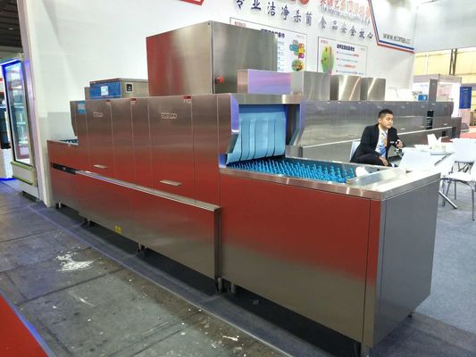 China 1900H4700W850D Lange de keten van de automaatbinnenkant afwasmachine eco-L470PH voor Personeelskantines leverancier