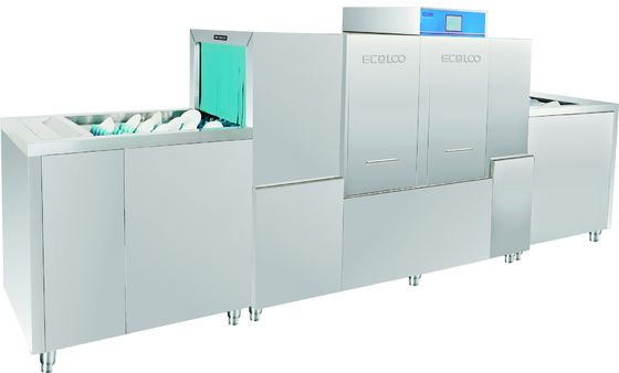 China 23KW/59KW-Automaat van de het Materiaalafwasmachine van de Hotel de Commerciële Keuken binnen leverancier