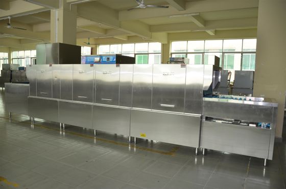 China Commerciële Dishwashing van de hotelafwasmachine Machine 34KW/de Automaat eco-L650P3H van 70KW binnen leverancier