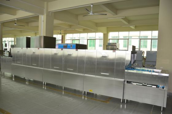 China Automatische Dishwashing het Type van Machinevlucht Afwasmachine1900h 7000W 850D Automaat binnen leverancier