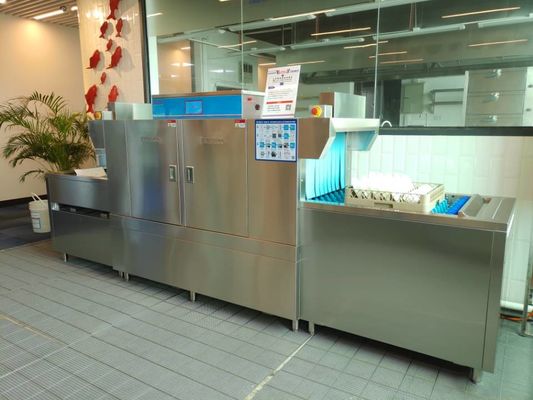 China 180L de keuken plateert Wasmachine, Commerciële Afwasmachine voor Koffiewinkel 59KW leverancier
