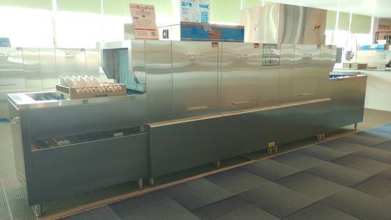 China Naar maat gemaakte Hoge snelheids Commerciële Afwasmachine, Professionele Keukenafwasmachine leverancier
