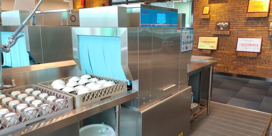 China Energie - Afwasmachine van het besparings de Dubbele Rek, Dishwashing Machines Op hoge temperatuur leverancier