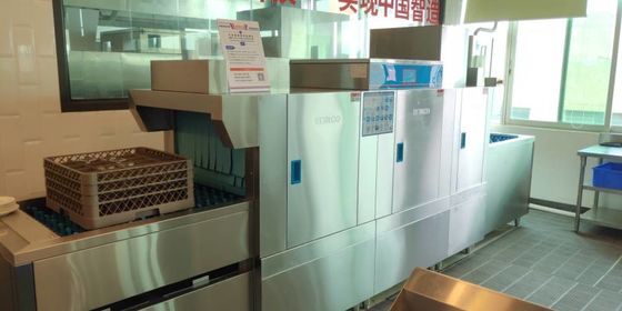 China De dubbele Commerciële Afwasmachine van Isolatiekitchenaid voor Hotels 59 kW leverancier