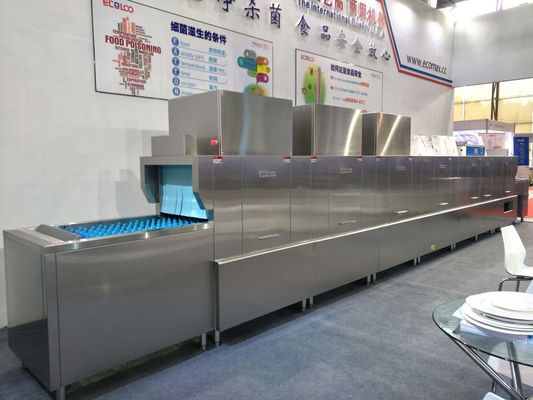 China 56KW/92KW-de Machine eco-L960CP3H3, Commerciële Dishwashing Machine van de Hotelafwasmachine leverancier