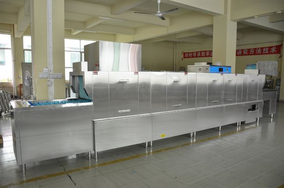 China Het Type van hotelvlucht Afwasmachine 36KW/72KW-Automaat binnen eco-L800CP3H leverancier