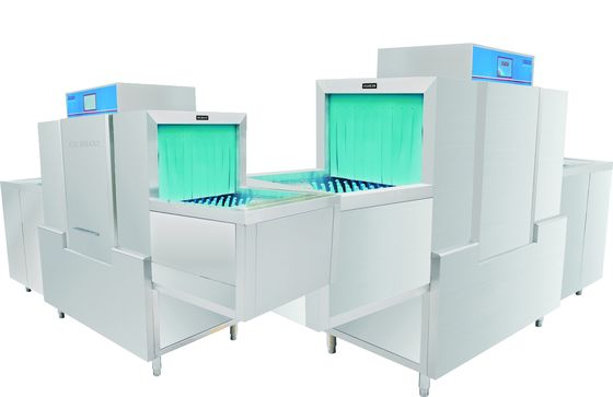 China Centrale keuken Commerciële Afwasmachine Op hoge temperatuur 11KW/47KW-Automaat binnen leverancier