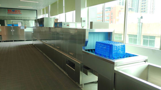 China Grote Commerciële Dishwashing Machine voor Restaurants 9500×850×1900mm leverancier