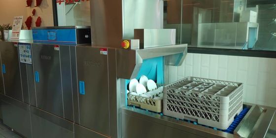 China Compacte Commerciële Schotelmachine, de Stille Afwasmachine van de Restaurantrang leverancier