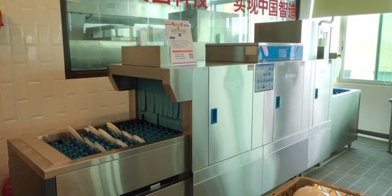 China Automatische Kitchenaid-Ladeafwasmachine/de Commerciële Gemakkelijke Verrichting van de Schotelmachine leverancier